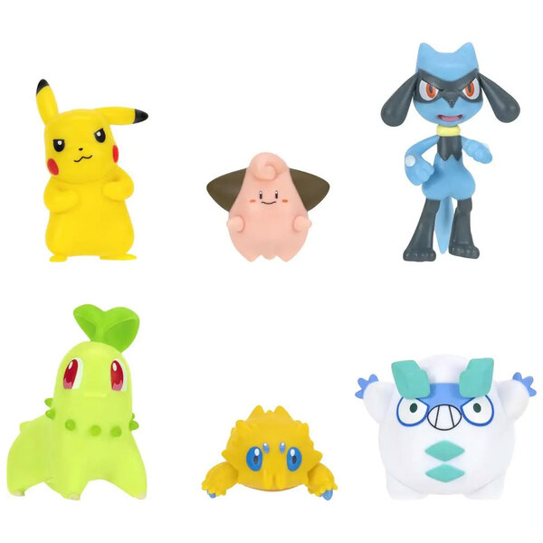 Pack de 6 figurines 5 cm - Pokemon