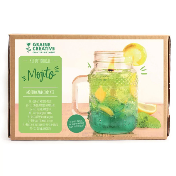 Kit créatif DIY – Bougie Mojito