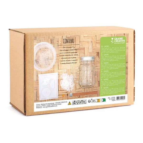 Kit créatif DIY – Bougie Mojito