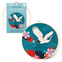 Kit Punch Needle - Grue du Japon