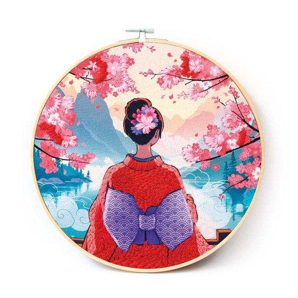 Kit Punch Needle - Kimono