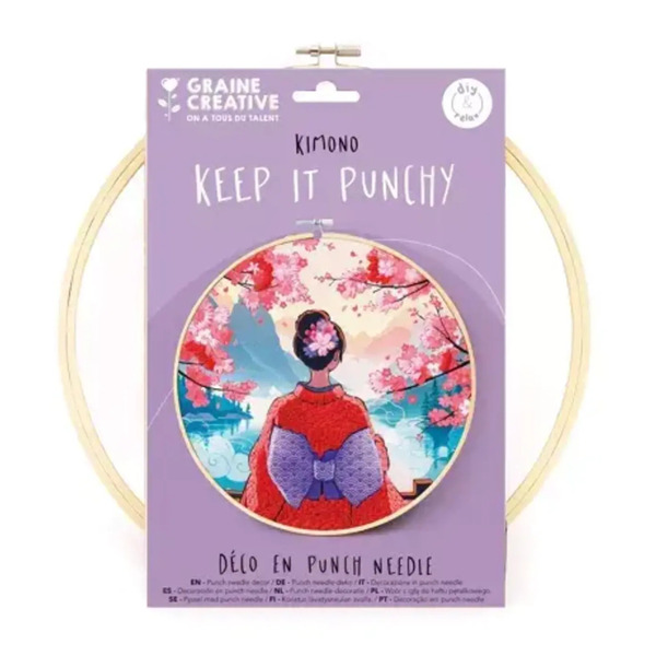 Kit Punch Needle - Kimono