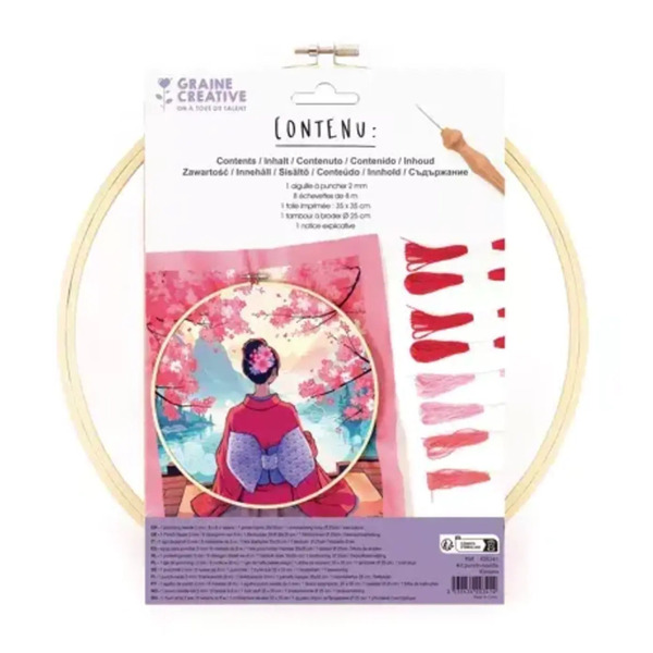 Kit Punch Needle - Kimono