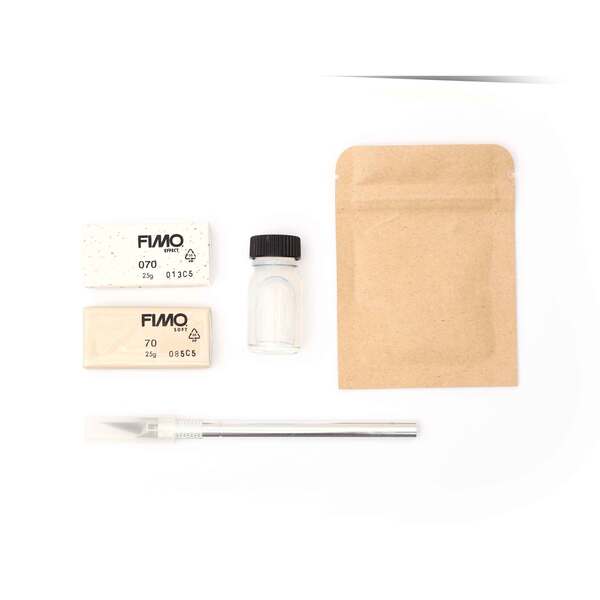 Kit FIMO miniatures à modeler - Tea time