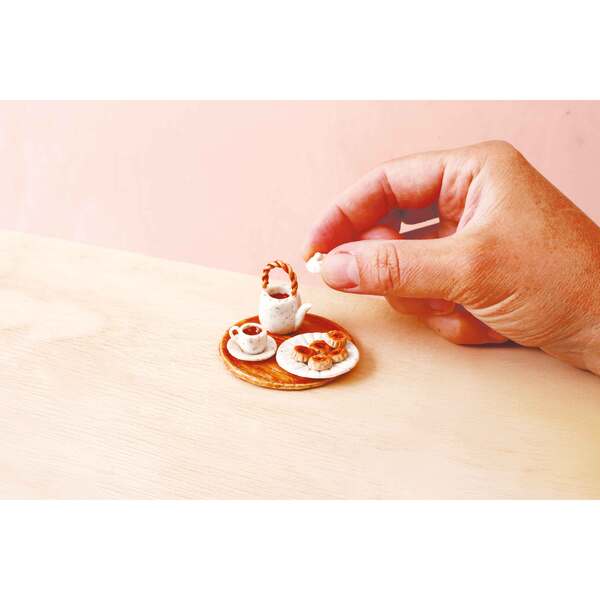 Kit FIMO miniatures à modeler - Tea time
