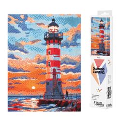Broderie diamant - Phare