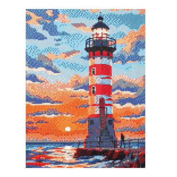 Broderie diamant - Phare