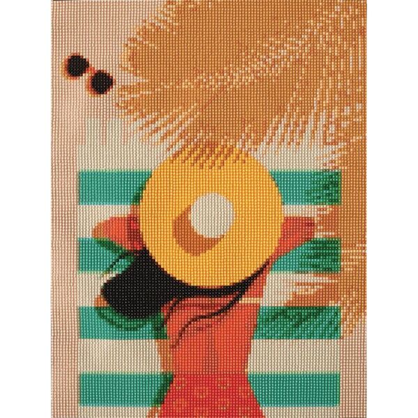 Broderie diamant - Plage 