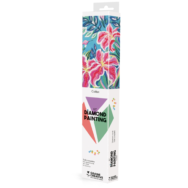 Broderie diamant - Colibri