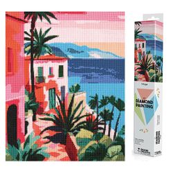 Broderie diamant - Village