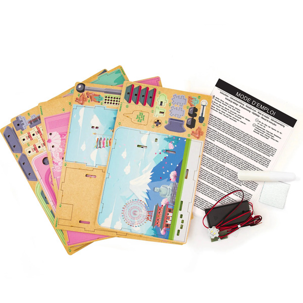 Maquette en bois 3D TV - Tokyo