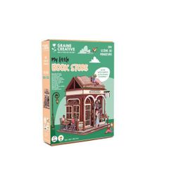 Maquette en bois - Ma petite librairie