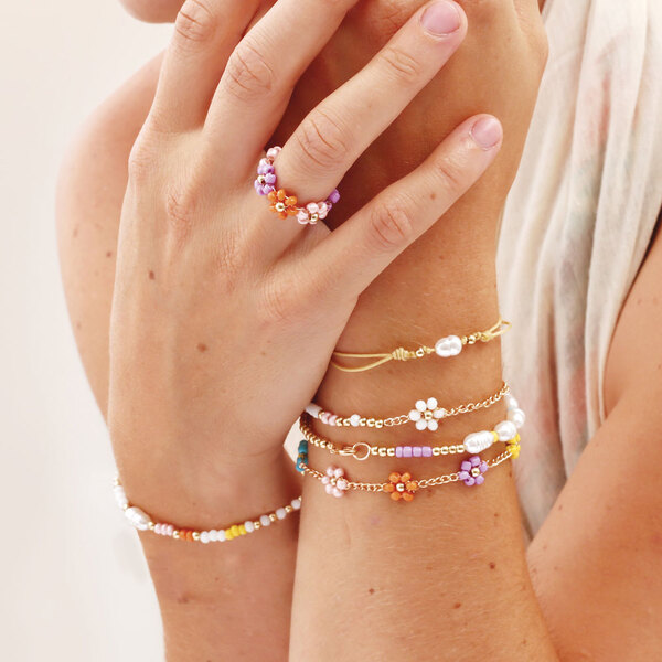 Kit bijoux DIY & relax - Perles nacrées