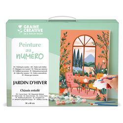 Peinture au numéro - Jardin d'hiver