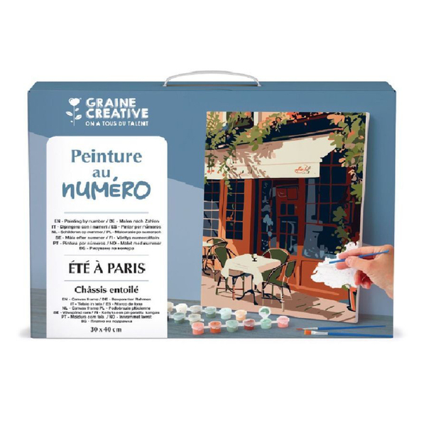 Peinture au numéro - Été à Paris