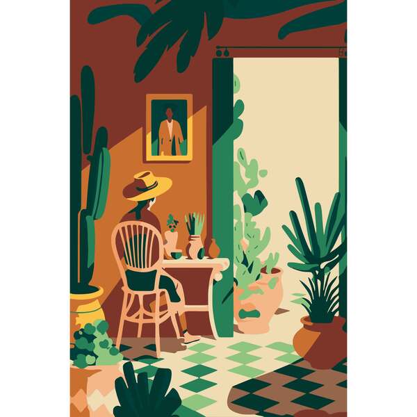 Peinture au numéro - Douceurs d été