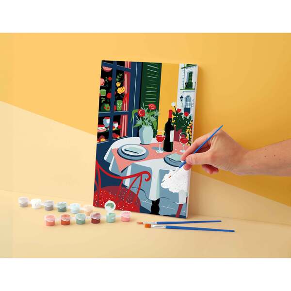 Peinture au numéro - Déjeuner