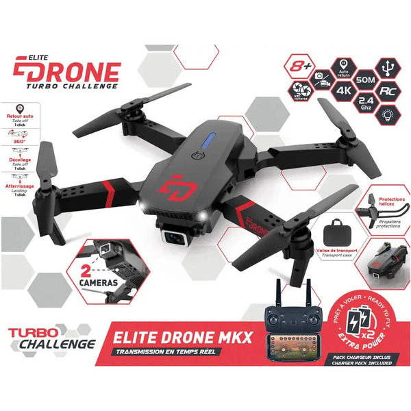 Drone pliable HD avec écran Foldable pro 