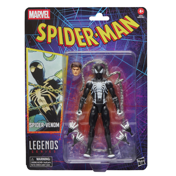 Figurine Spider-Venom rétro  Marvel Legends Series