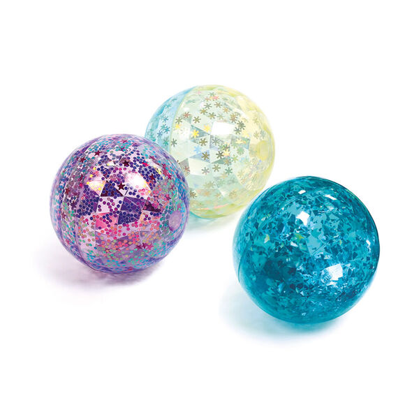 Balle rebondissante à strass (modèle aléatoire)