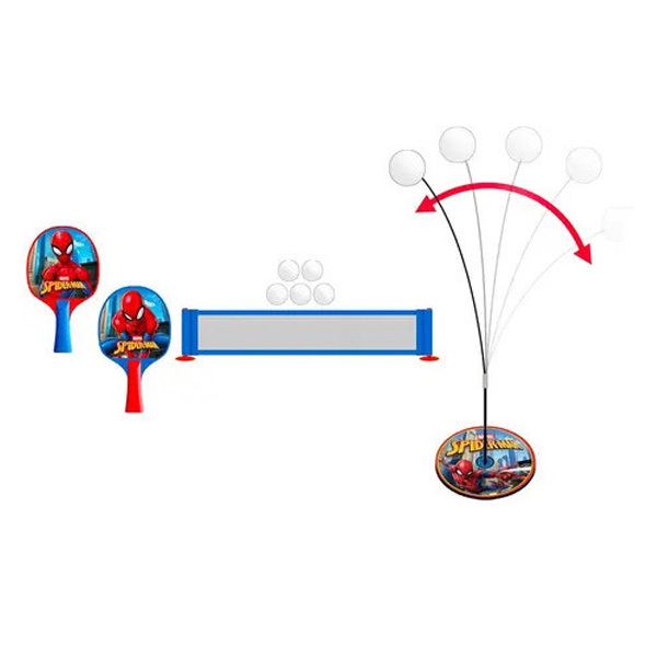 Set de Ping-Pong avec filet Spider-Man