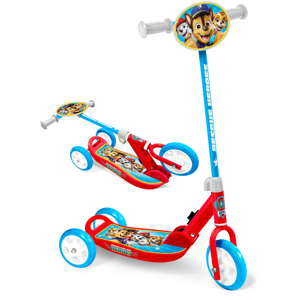 Trottinette 3 roues pliable Pat Patrouille