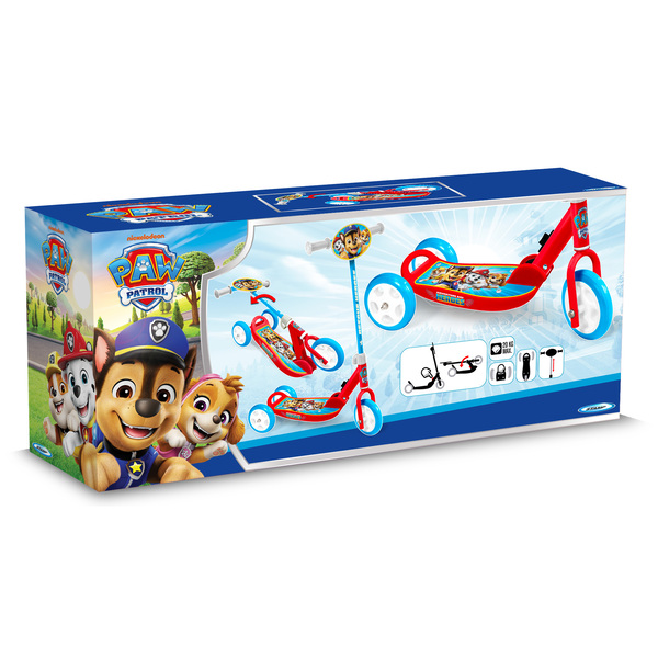 Trottinette 3 roues pliable Pat Patrouille