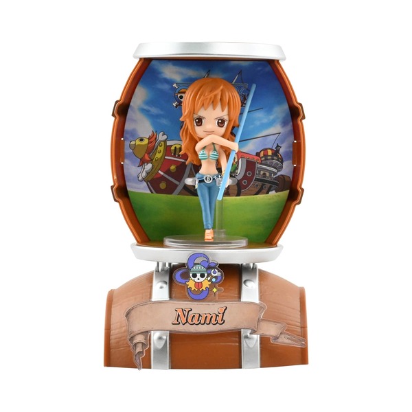 Capsule baril surprise One Piece - Figurine 9cm (modèle aléatoire)