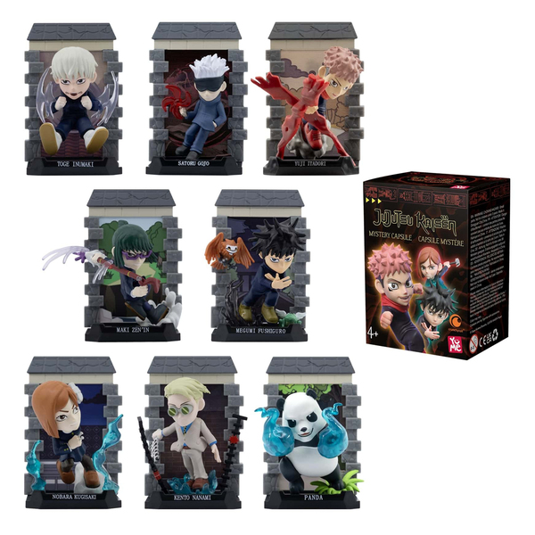 Capsule mystère figurine Jujutsu Kaisen (modèle aléatoire)