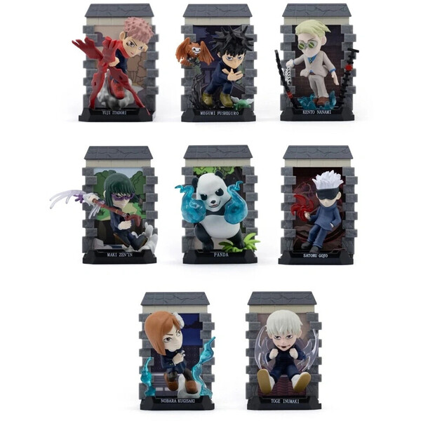 Capsule mystère figurine Jujutsu Kaisen (modèle aléatoire)