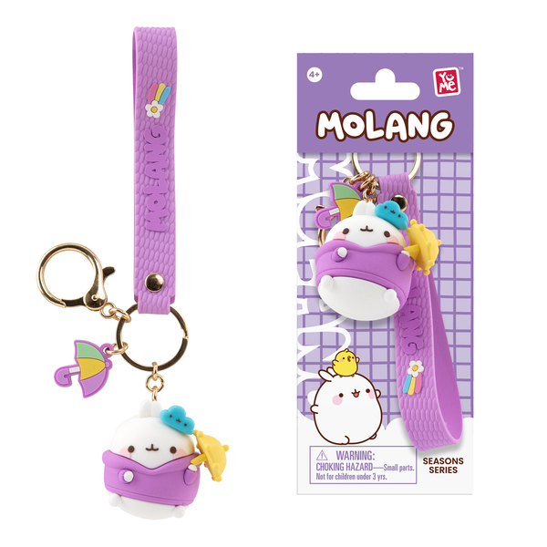 Porte-clé Molang 4 saisons (modèle aléatoire)