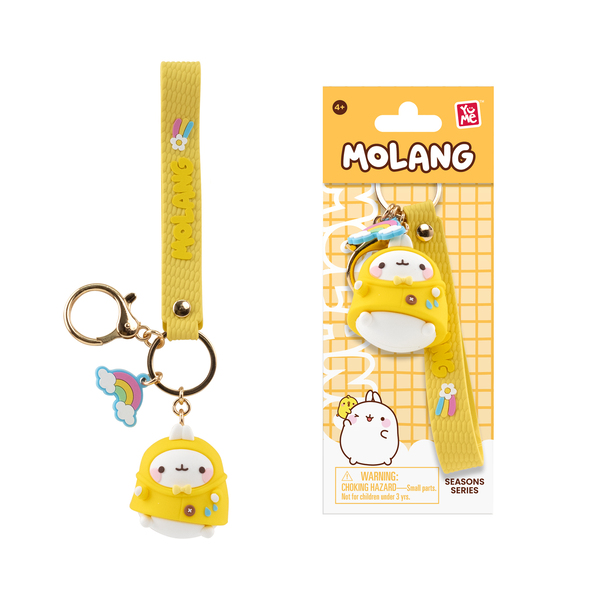 Porte-clé Molang 4 saisons (modèle aléatoire)