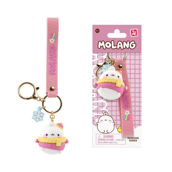 Porte-clé Molang 4 saisons (modèle aléatoire)