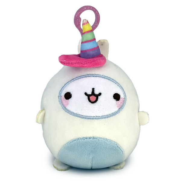 Peluche pince à sac Molang (modèle aléatoire)