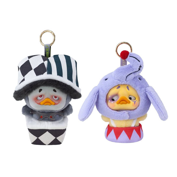 Porte-clé canard surprise - Upset Duck Crazy Circus 1983 (modèle aléatoire)