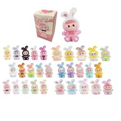 Porte-clé peluche Hidden Wooo Cimmy Love You Ten Thousand (modèle aléatoire)