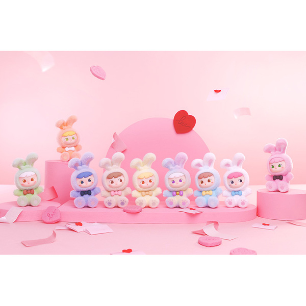 Porte-clé peluche Hidden Wooo Cimmy Love You Ten Thousand (modèle aléatoire)