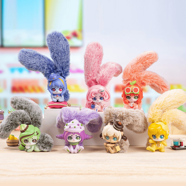 Figurine Cup Rabbit Fruit Milk en boîte mystère 17cm (modèle aléatoire)