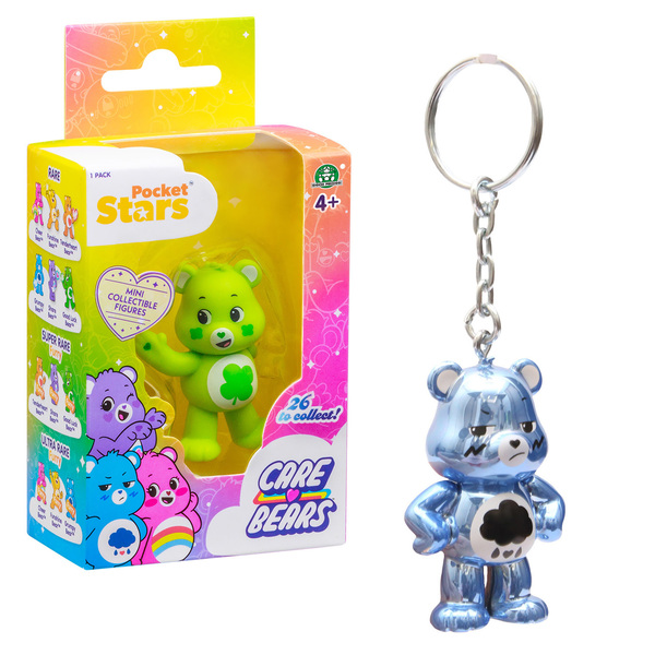 Porte-clé figurine Bisounours 5cm (modèle aléatoire)