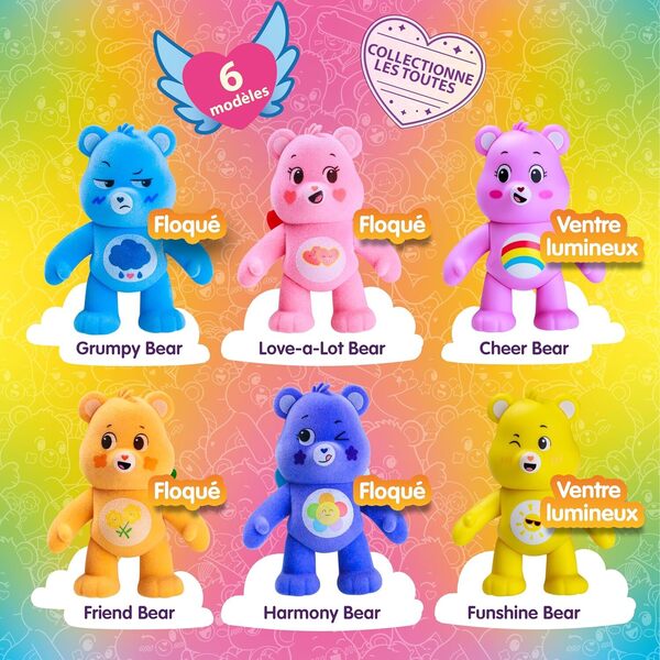 Mini figurine Bisounours articulée 10cm (modèle aléatoire)