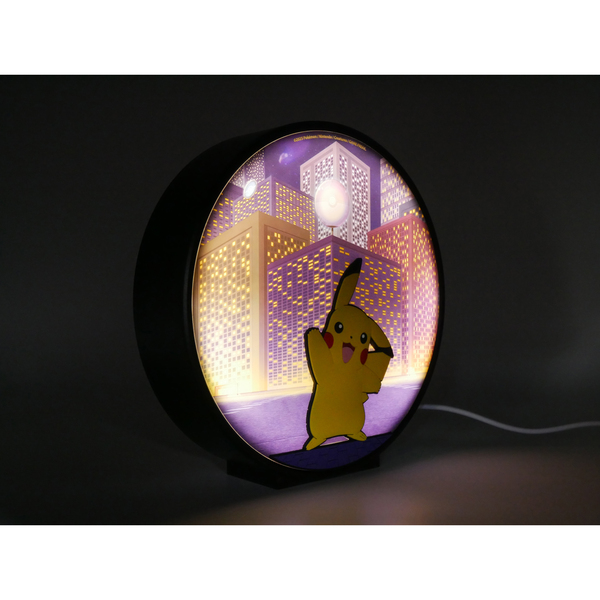 Décoration lumineuse Pokémon - Pikachu Night City