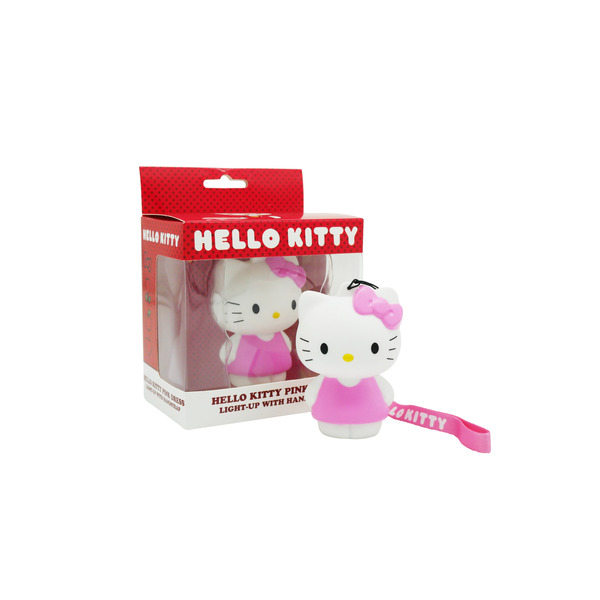 Figurine lumineuse Hello Kitty rose