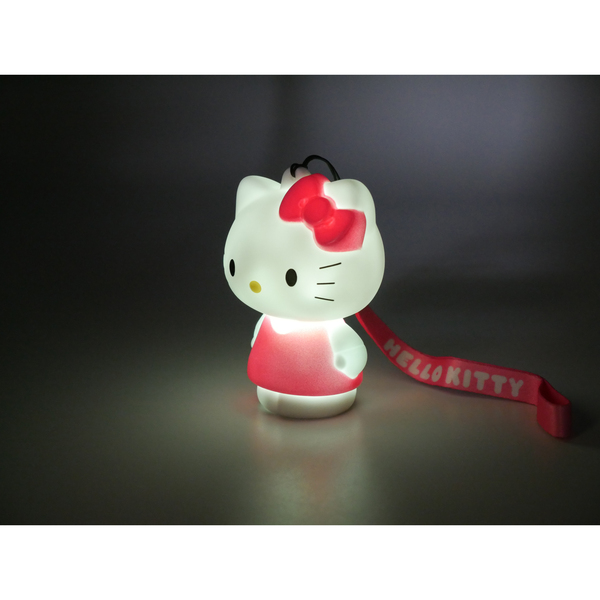 Figurine lumineuse Hello Kitty rose