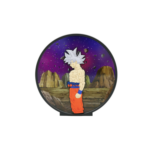 Décoration lumineuse Dragon Ball Super Goku ultra instinct