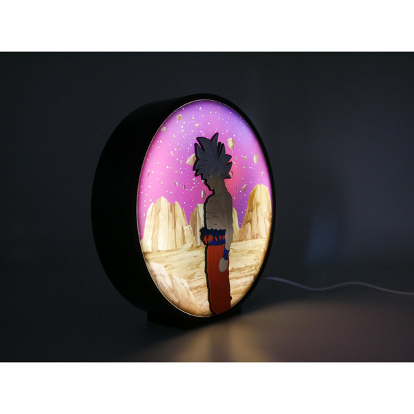Décoration lumineuse Dragon Ball Super Goku ultra instinct