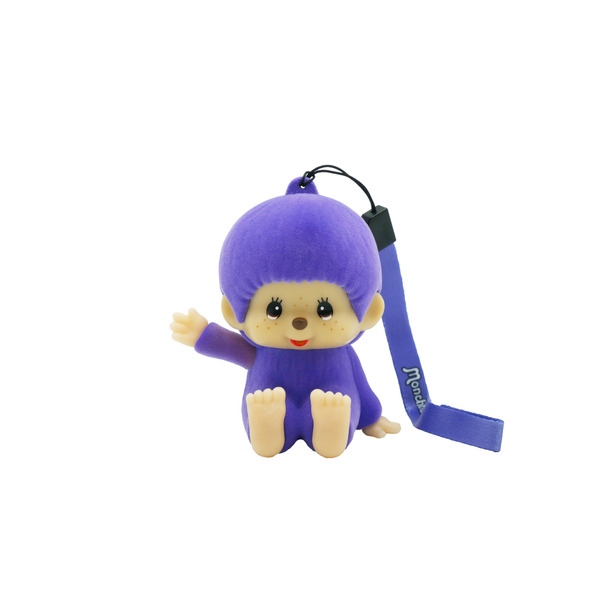 Figurine lumineuse Monchichi bleu