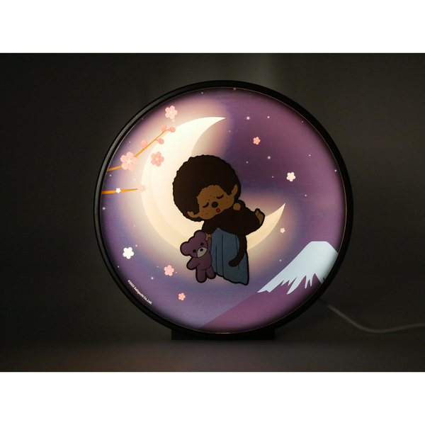 Décoration lumineuse Monchichi endormi