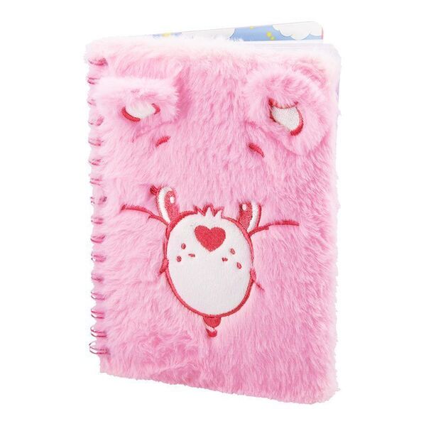 Carnet fluffy à spirales Bisounours