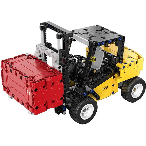 Set de construction CaDA - Chariot élévateur (388 pièces)