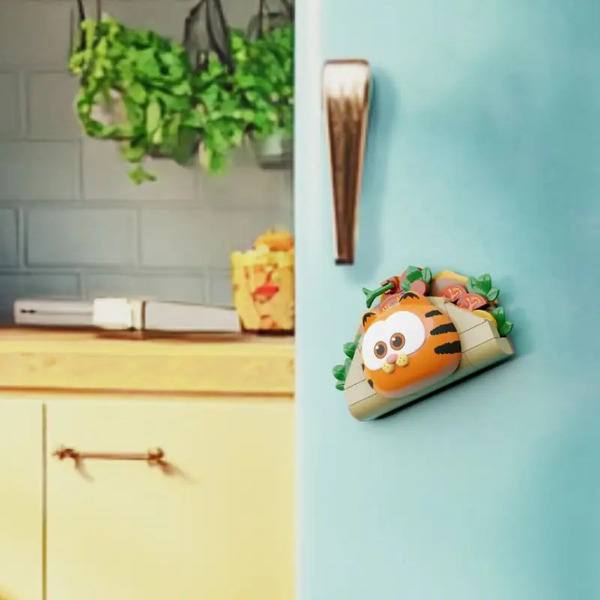Magnet frigo Pantasy à construire - Garfield taco